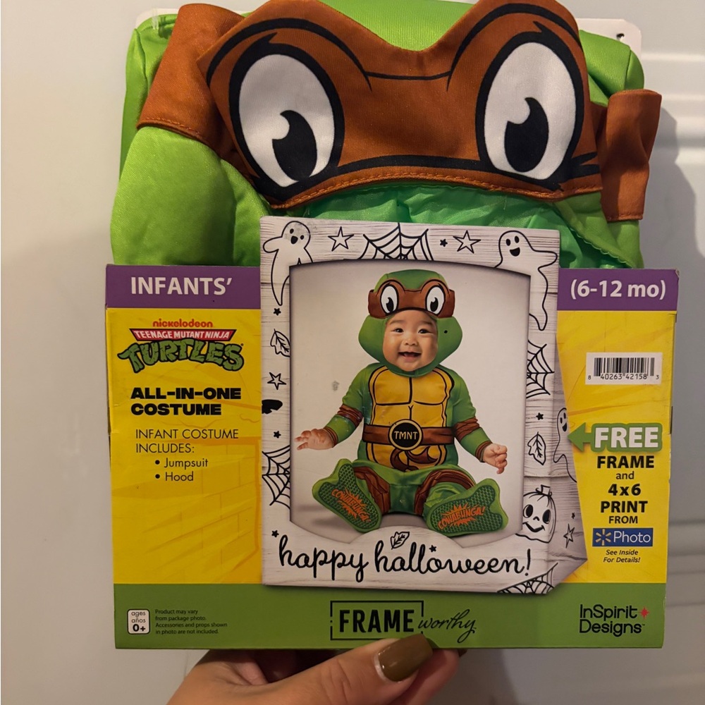 Nickelodeon Teenage Mutant Ninja Turtles Infant Costume - Green and Brown